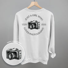 Load image into Gallery viewer, Just A Girl Who Loves Photography (Back Print)