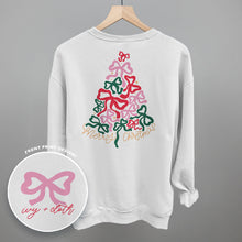 Load image into Gallery viewer, Merry Christmas Bow Tree (Back Print)