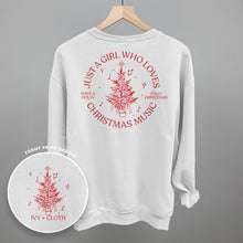 Load image into Gallery viewer, Just A Girl Who Loves Christmas Music (Back Print)