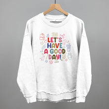 Load image into Gallery viewer, Let's Have A Good Day Colorful Doodles