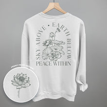 Load image into Gallery viewer, Sky Above Earth Below Peace Within (Back Print)