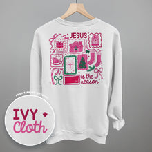Load image into Gallery viewer, Jesus Is The Reason Pink Doodles (Back Print)