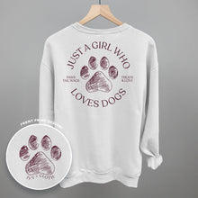Load image into Gallery viewer, Just A Girl Who Loves Dogs (Back Print)