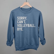 Load image into Gallery viewer, Sorry Can't Volleyball Bye