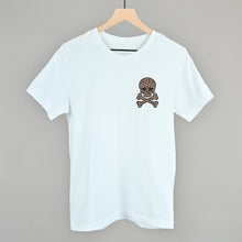 Load image into Gallery viewer, Leopard Print Skull (Left Chest)