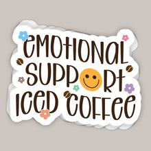 Load image into Gallery viewer, Emotional Support Iced Coffee Decal