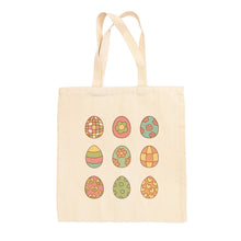 Load image into Gallery viewer, Groovy Easter Eggs Tote Bag