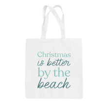 Load image into Gallery viewer, Christmas Is Better By The Beach Tote Bag