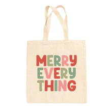 Load image into Gallery viewer, Merry Everything Colorful Tote Bag