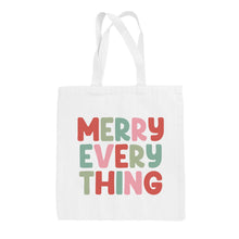 Load image into Gallery viewer, Merry Everything Colorful Tote Bag