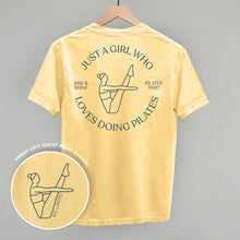 Load image into Gallery viewer, Just A Girl Who Loves Doing Pilates (Back Print)