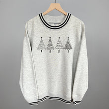 Load image into Gallery viewer, Christmas Tree Doodles (Black)