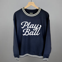 Load image into Gallery viewer, Play Ball (Vintage Script White)