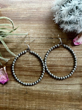 Load image into Gallery viewer, Silver Plated Hoop Earrings