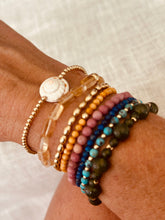 Load image into Gallery viewer, Dainty 14K Gold Filled + Sea Shell || Stretch Anklet or Bracelet
