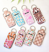 Load image into Gallery viewer, Chapstick Holder Keychains