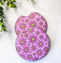 Load image into Gallery viewer, Smiley Car Coasters