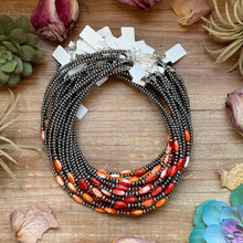 Load image into Gallery viewer, Orange Spiny Oyster Choker – 14.5”