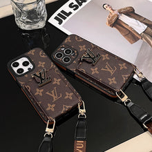 Load image into Gallery viewer, Lou Card Bag Chain iPhone Case
