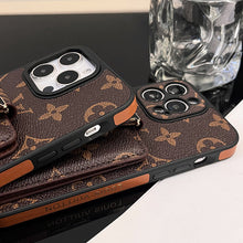 Load image into Gallery viewer, Lou Card Bag Chain iPhone Case