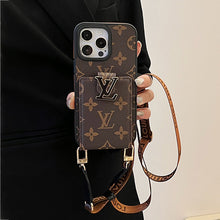 Load image into Gallery viewer, Lou Card Bag Chain iPhone Case