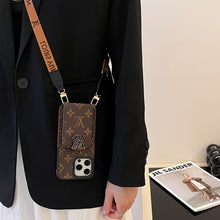 Load image into Gallery viewer, Lou Card Bag Chain iPhone Case