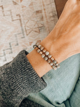 Load image into Gallery viewer, Silver Leaf Jasper + 14k Gold Filled || Adult Bracelet