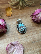 Load image into Gallery viewer, Golden Hills Turquoise Sterling Silver Pendant