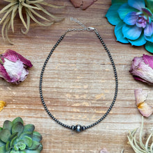 Load image into Gallery viewer, 10mm In The Middle 3mm Sterling Silver - 14"