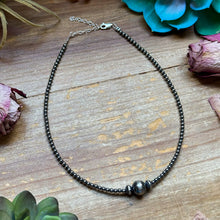 Load image into Gallery viewer, 10mm In The Middle 3mm Sterling Silver - 14"