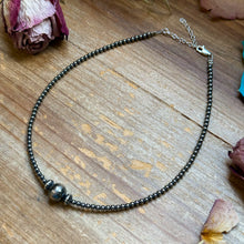 Load image into Gallery viewer, 10mm In The Middle 3mm Sterling Silver - 14"