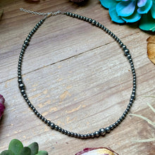 Load image into Gallery viewer, 18 inch Sterling Silver Pearls Graduated Pearl Necklace