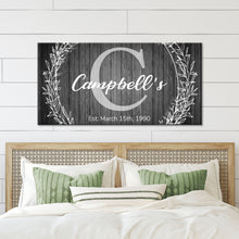 Load image into Gallery viewer, Family Name Sign -  Monogram Sign