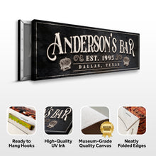 Load image into Gallery viewer, Personalized Bar Sign II