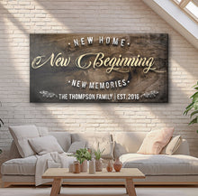 Load image into Gallery viewer, New Home Sign II