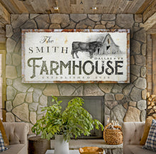Load image into Gallery viewer, Rustic Farmhouse Sign