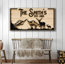 Load image into Gallery viewer, Family Mountain Sign II