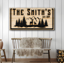 Load image into Gallery viewer, Family Mountain Sign III