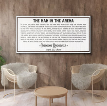 Load image into Gallery viewer, The Man In The Arena Sign VIII