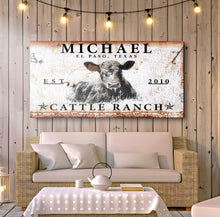 Load image into Gallery viewer, Cattle Ranch Sign