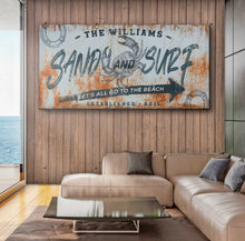 Load image into Gallery viewer, Sand And Surf Sign V
