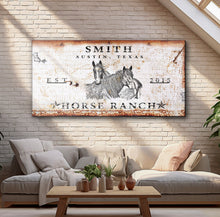 Load image into Gallery viewer, Rustic Horse Ranch Sign III