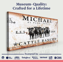 Load image into Gallery viewer, Cattle Ranch Sign IV (Free Shipping)