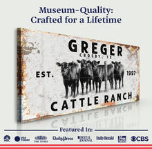 Load image into Gallery viewer, Cattle Ranch Rustic Sign