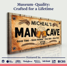 Load image into Gallery viewer, Man Cave Sign IV