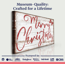 Load image into Gallery viewer, Merry Christmas Sign X