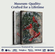 Load image into Gallery viewer, Vintage Cardinal Christmas Wall Art II