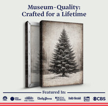 Load image into Gallery viewer, Vintage Christmas Tree Wall Art III