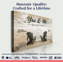 Load image into Gallery viewer, Fishing Themed We Got This Couple Sign