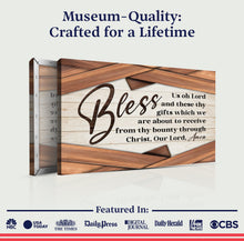 Load image into Gallery viewer, Bless Us Oh Lord Faith Sign